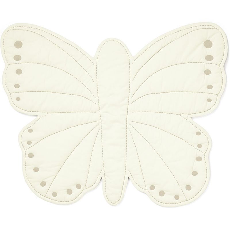 Tapis de jeu papillon blanc cassé (100 x 85 cm) Cam Cam Copenhagen