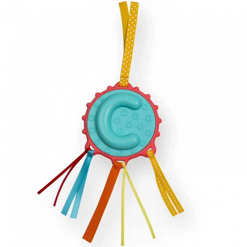 Hochet alphabet à suspendre Lettre C (23 cm) Ebulobo
