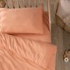 Housse de couette Satin Peach (75 x 120 cm)  par Kadolis