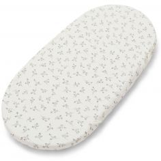 Drap housse pour couffin Olive Bloom (75 x 30 cm) - Babyshower