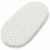 Variation Ecru, vert, noir du produit Drap housse pour couffin Olive Bloom (75 x 30 cm) de la marque Babyshower