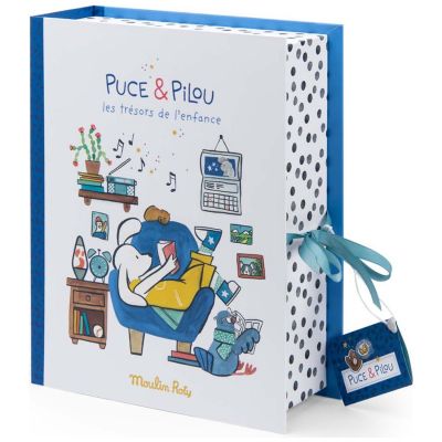 Coffret naissance Puce & Pilou  par Moulin Roty