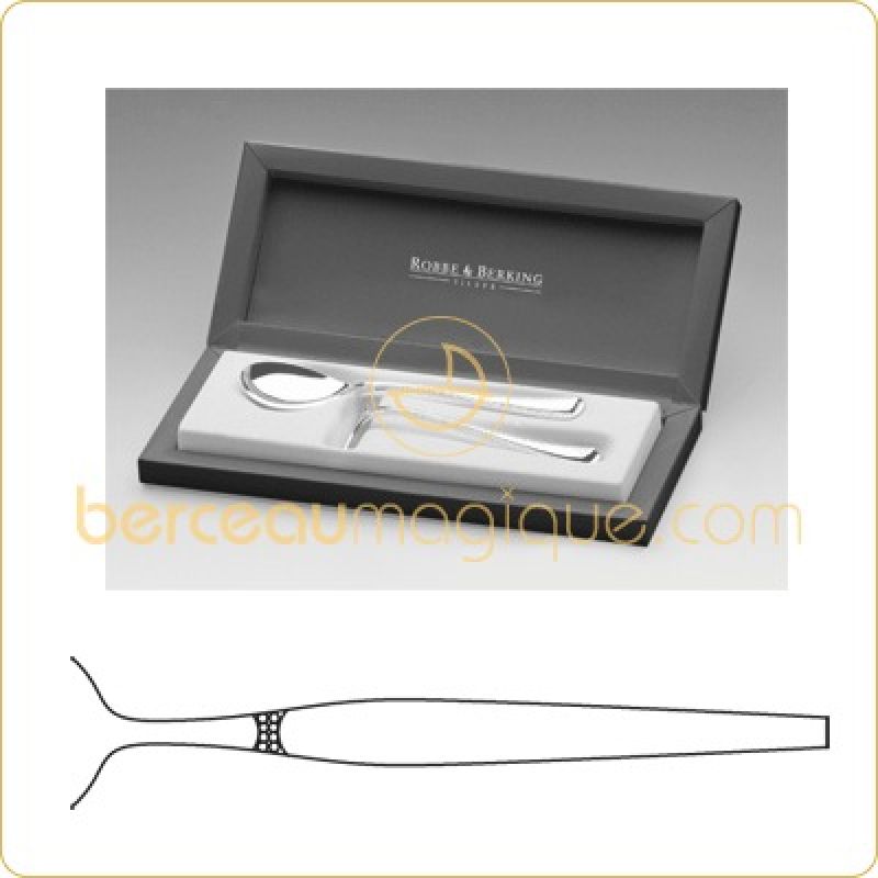Coffret couverts pour bébé Royal (argent massif)  Robbe & Berking
