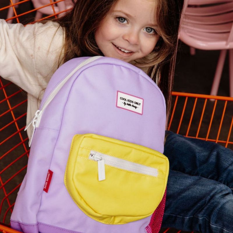 Sac à dos Mini Mauve (2-5 ans) Hello Hossy Ambiance 2