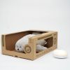 Peluche veilleuse Phoque nature bio gris Moonie Ambiance 2