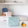 Lunch bag en tissu recyclé Terrazzo vert (4,5 L) 3 sprouts Ambiance 2