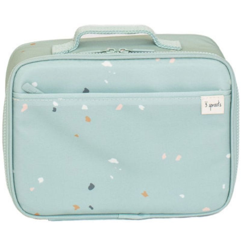 Lunch bag en tissu recyclé Terrazzo vert (4,5 L) 3 sprouts Produit 3