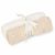 Variation Blanc, beige du produit Set de 2 langes en gaze de coton Little Goose (70 x 70 cm) de la marque Little Dutch