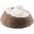 Variation Marron, blanc du produit Pouf Yeti Truffle de la marque Wigiwama