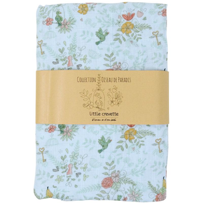 Maxi lange Paradis (120 x 120 cm) Little Crevette