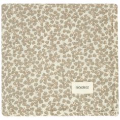 Lange en double gaze de coton Wabi-Sabi (70 x 70 cm) Light Green Yumiko - Nobodinoz