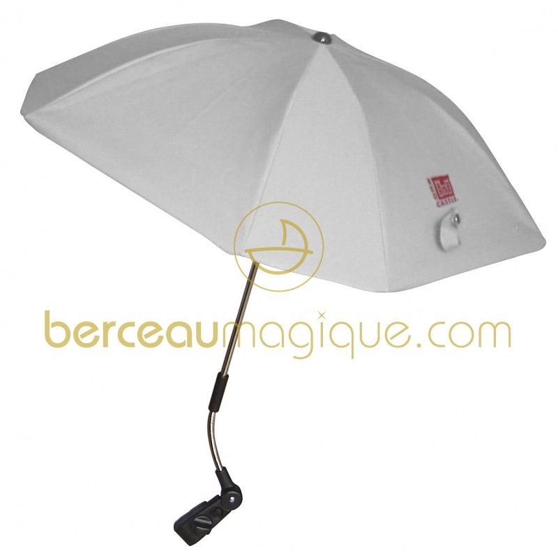 Ombrelle universelle anti-UV gris perle Red Castle