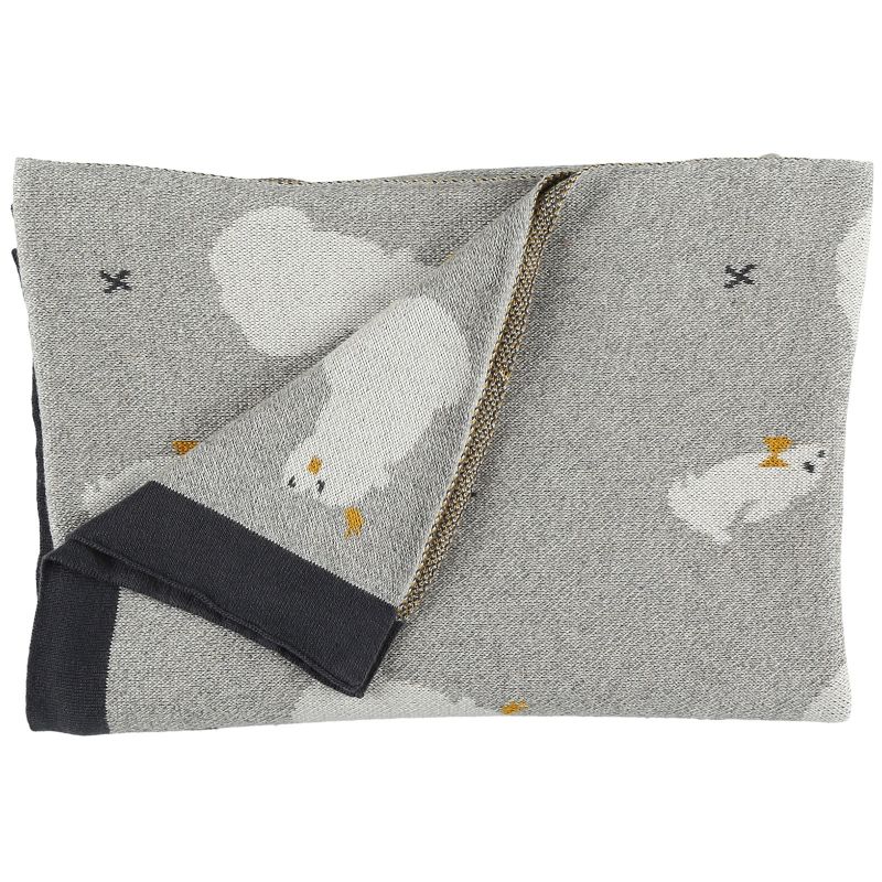 Couverture en coton bio Timeless (100 x 140 cm) Noukie's