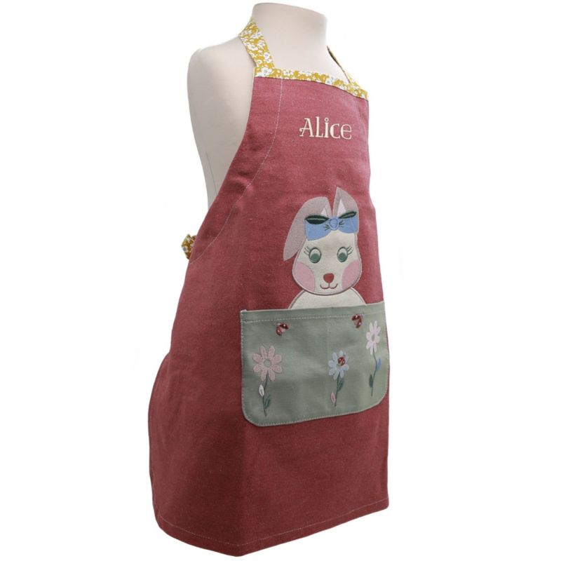 Tablier Tchikis 3 Lapin personnalisable (2-6 ans) L'oiseau bateau Produit 3