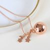 Bola de grossesse Gri-Gri Jumeaux chaîne (or rose) Pleine Lune Produit 1
