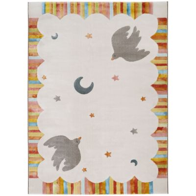 Tapis rectangulaire Dancing Birds (120 x 170 cm) Nattiot