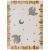 Variation Multicolore du produit Tapis rectangulaire Dancing Birds (120 x 170 cm) de la marque Nattiot