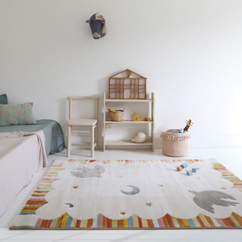 Tapis rectangulaire Dancing Birds (120 x 170 cm) Nattiot Ambiance 2