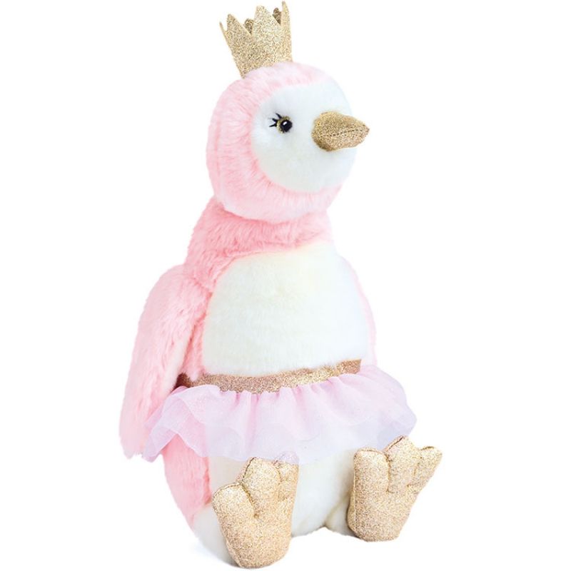 Peluche pingouin Je rêve rose (50 cm) Histoire d'Ours