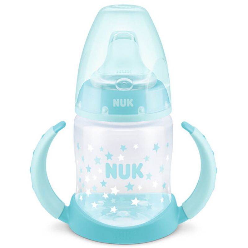 Tasse de transition bleue à poignées Serenity+ (150 ml) NUK