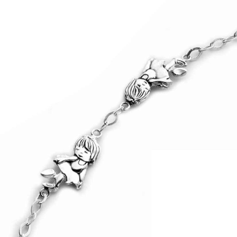 Bracelet enfant Danseur (argent 925° rhodié) Daniel Crégut