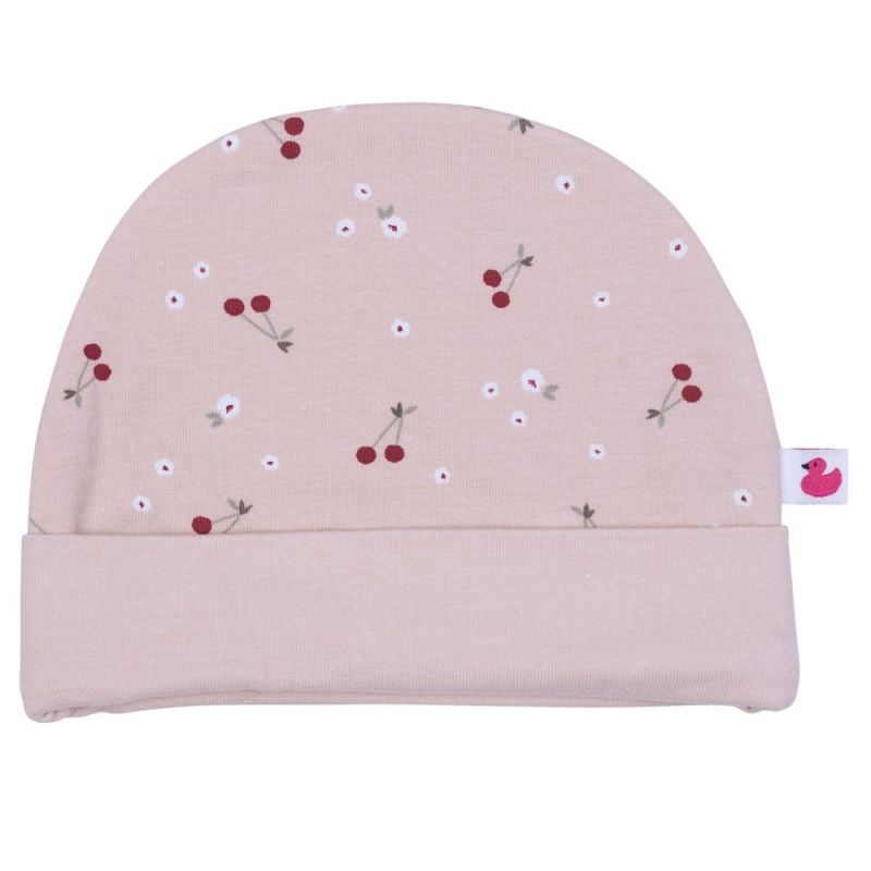 Bonnet de naissance en coton Cerise (1 mois) BB & Co Produit 1