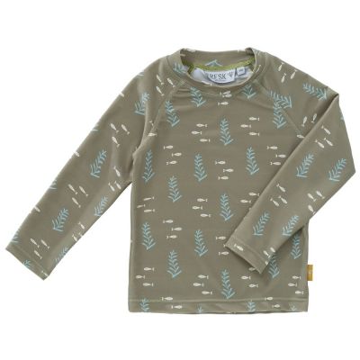Tee-shirt anti-uv manches longues Ocean blue (1-2 ans)  par Fresk