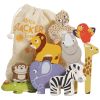 Animaux d'afrique en bois FSC à empiler Le Toy Van Produit 1
