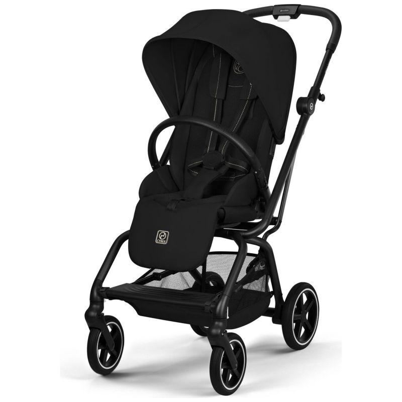 Poussette Compacte et Rotative Eezy S Twist+2 Châssis Noir et Siège Magic Black Cybex Produit 5