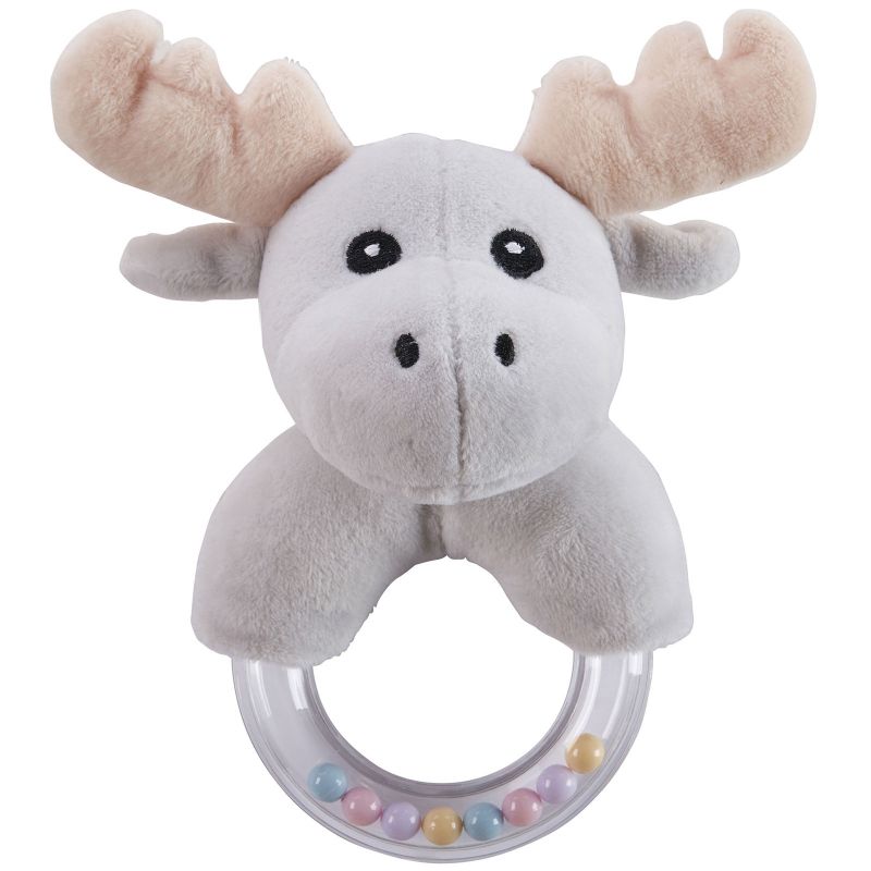 Hochet anneau orignal gris Edvin Kid's Concept