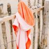 Poncho de plage anti-UV Rayures d'été Fresk Ambiance 4