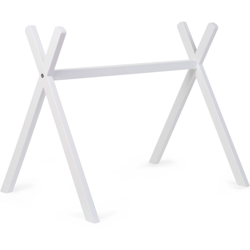 Arche d'activités en bois Tipi Gym blanc Childhome