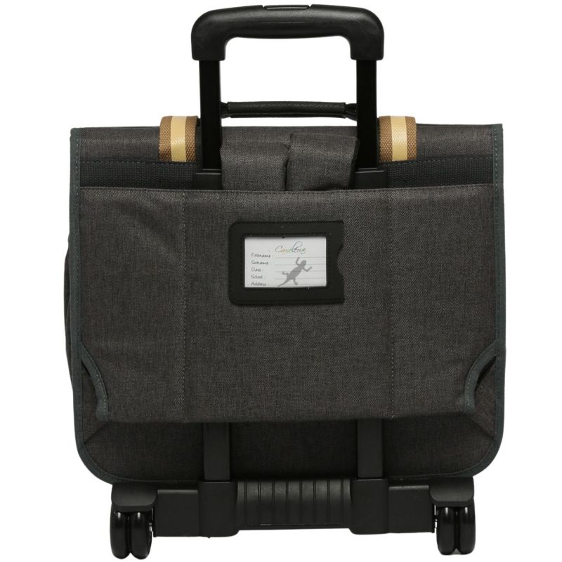 Cartable à roulettes Grey Badges (38 cm) Caméléon Produit 4
