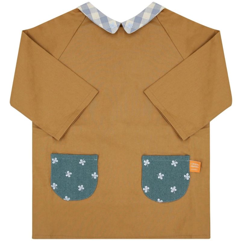 Tablier d'artiste Trèfle Océan personnalisable (2-6 ans) L'oiseau bateau
