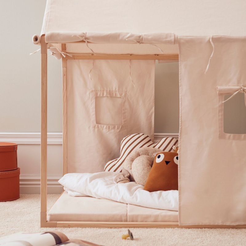 Tapis de jeu pliable Blanc Cassé (105 x 75 cm) Kid's Concept Ambiance 3