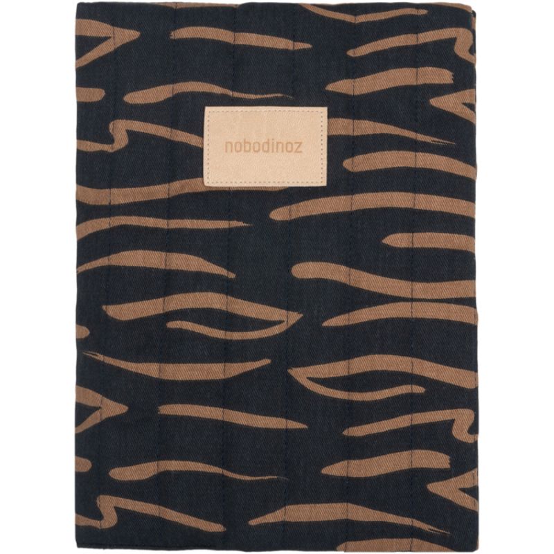 Protège carnet de santé en coton bio Hyde park Blue waves Nobodinoz