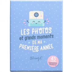 Les Cartes Etapes De Bebe Cadeau De Naissance Berceau Magique
