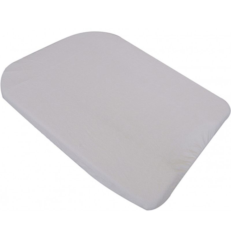 Lot de 2 housses de matelas à langer en bambou Green Clim gris (70 x 50 cm) Kadolis