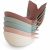 Variation Beige, rose, bleu du produit Lot de 5 jouets de bain Baleines Original de la marque Mushie