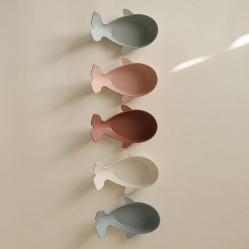 Lot de 5 jouets de bain Baleines Original Mushie Ambiance 4