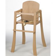 Chaise haute bois naturel Mucki  par Geuther