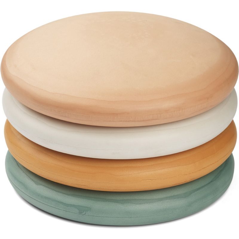 Lot de 4 galets d'équilibre Bernie Tuscany rose multi mix Liewood