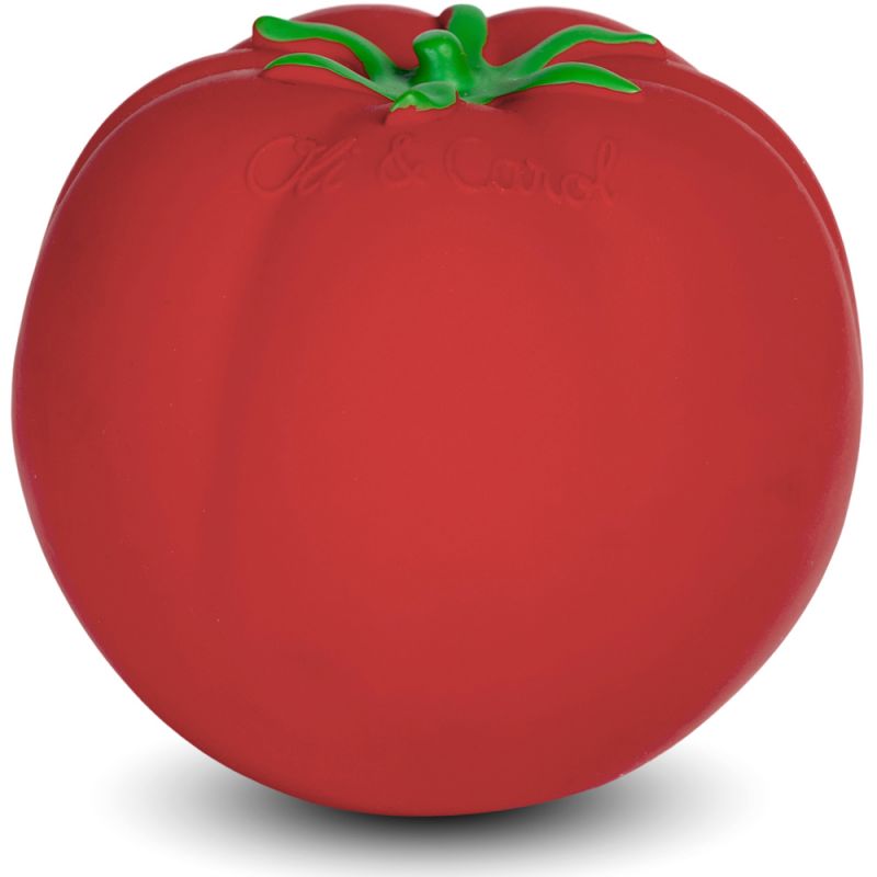 Balle sensorielle Tomate en caoutchouc naturel Oli & Carol