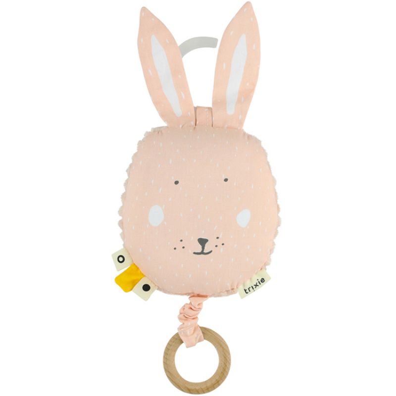 Coussin musical à suspendre lapin Mrs. Rabbit Trixie