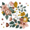 Stickers muraux Blooming Bouquets (70 x 64 cm) - Lilipinso
