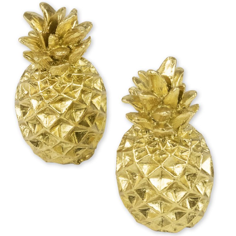 Lot de 2 marque-places en résine ananas Jungle Fever Arty Fêtes Factory