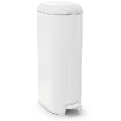 Poubelle à couches Platinium Blanche - Reconditionné Diaper Genie