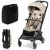Variation Beige, noir du produit Poussette cabine Pilot 2 Beige de la marque Kinderkraft