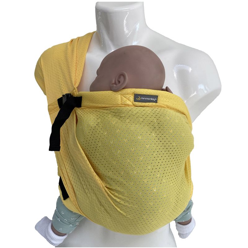 Porté bébé Mini Sling jaune Minimonkey