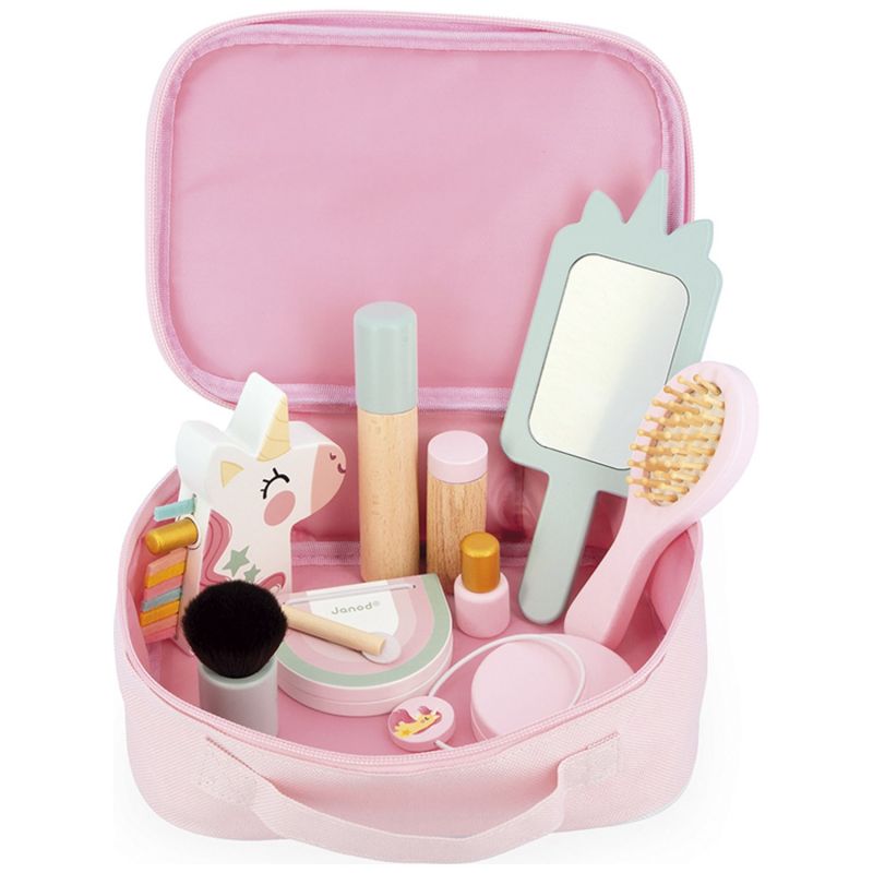 Malette beauté Licorne (10 pièces) Janod Produit ouvert 2
